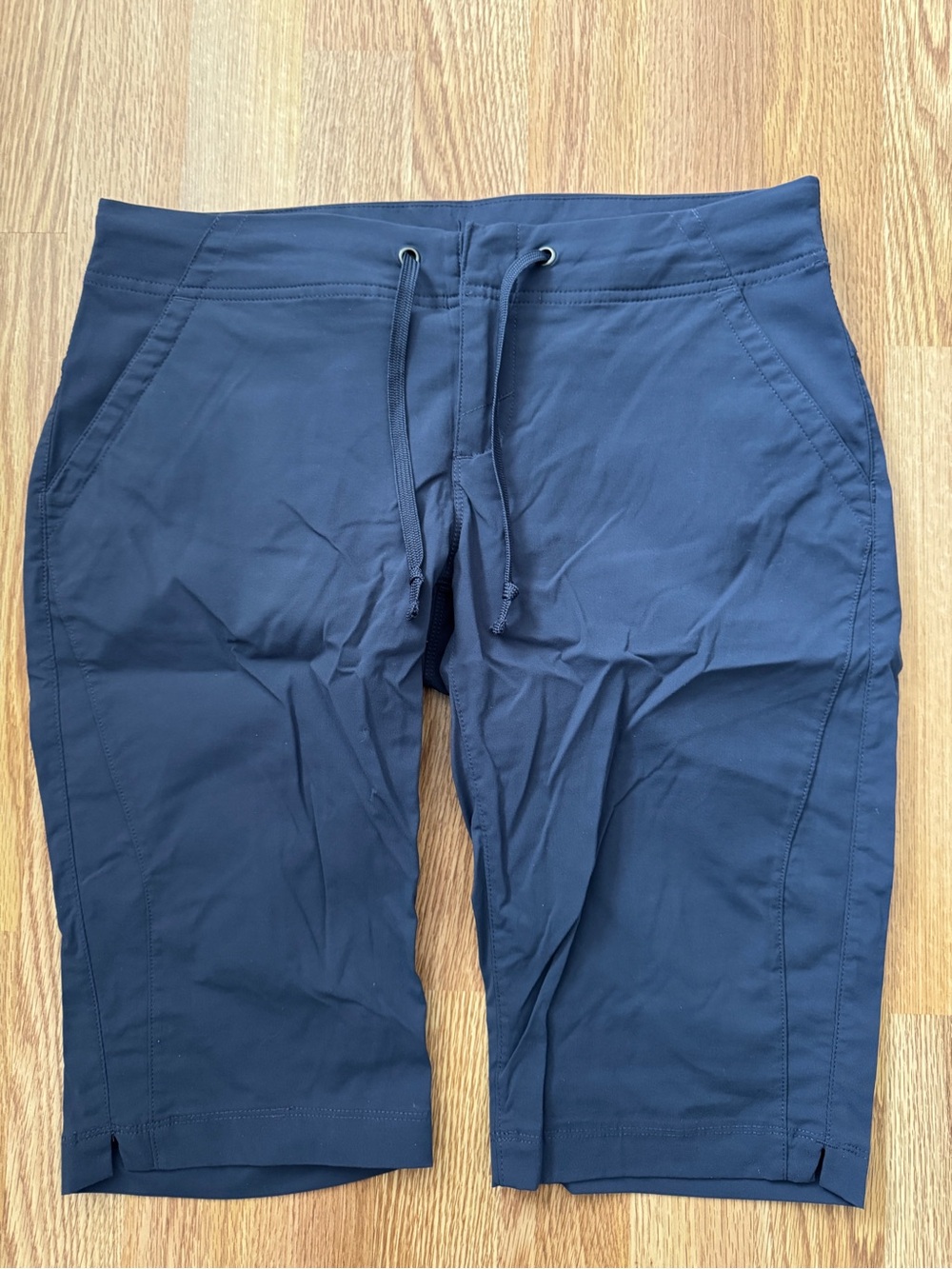Columbia Navy Performance Drawstring Jogger Shorts